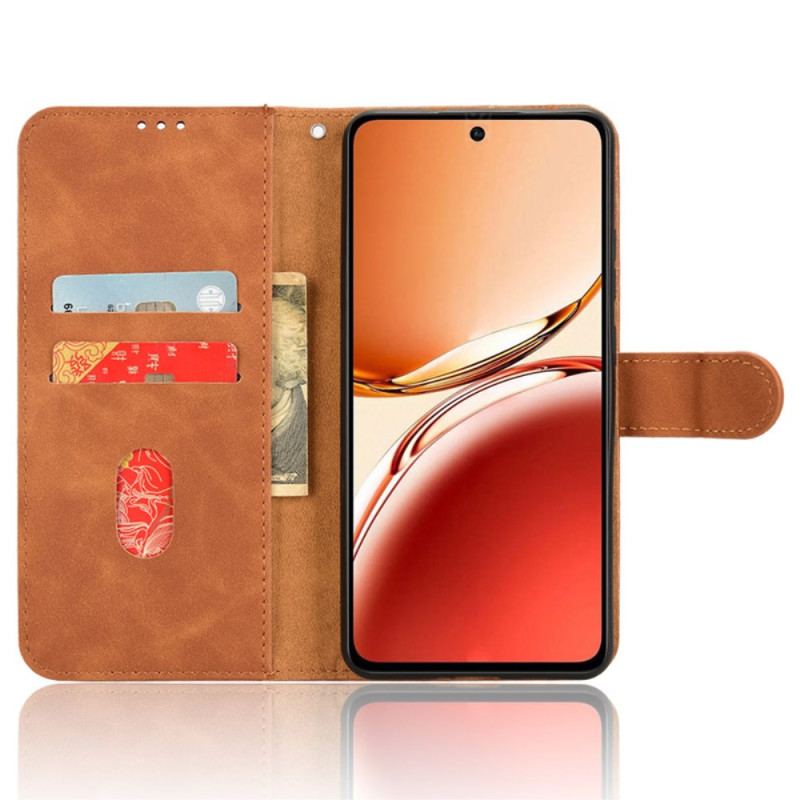 Läderskal Fodral Oppo Reno 12f 5g Mockastil