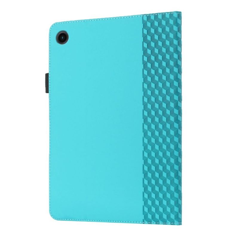 Hölje Samsung Galaxy Tab A8 (2021) Cube Geometry Flap Korthållare