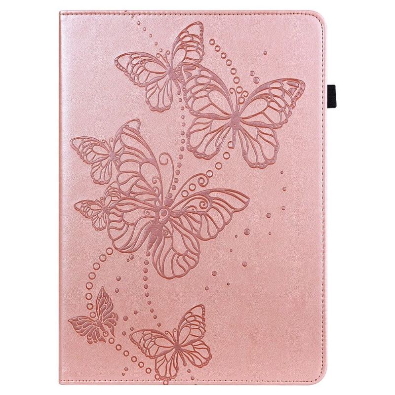 Samsung Galaxy Tab A8 (2021) Butterflies Stand Funktionsfodral