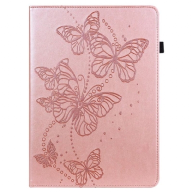 Samsung Galaxy Tab A8 (2021) Butterflies Stand Funktionsfodral