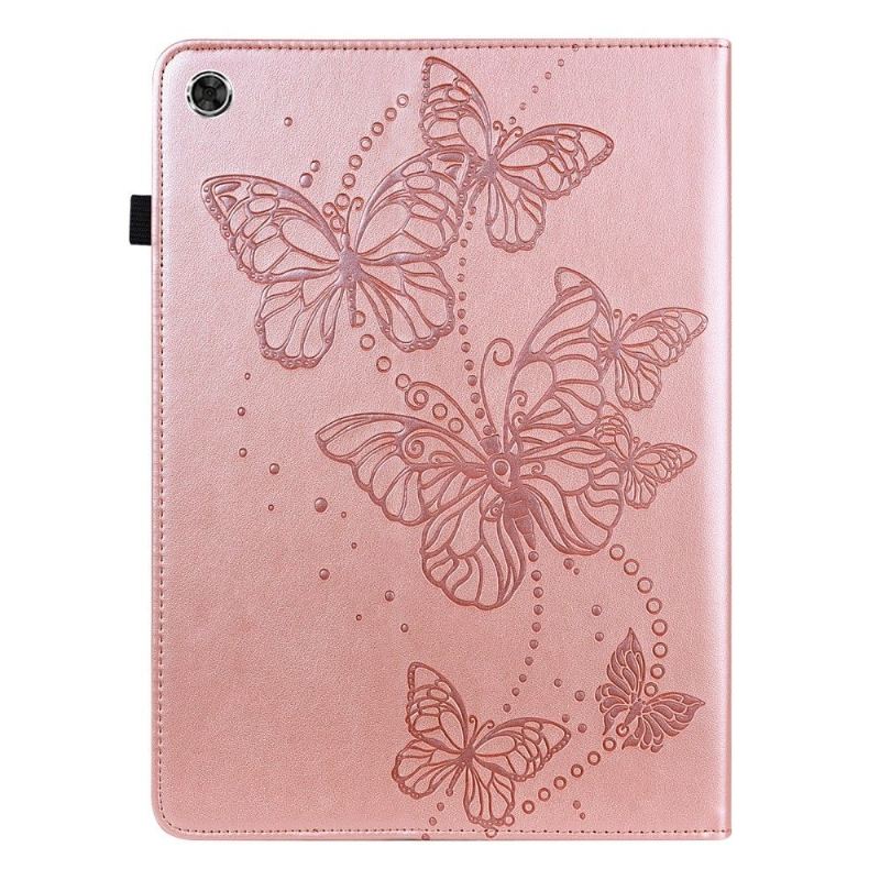 Samsung Galaxy Tab A8 (2021) Butterflies Stand Funktionsfodral