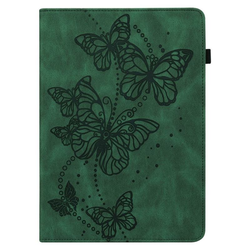 Samsung Galaxy Tab A8 (2021) Butterflies Stand Funktionsfodral