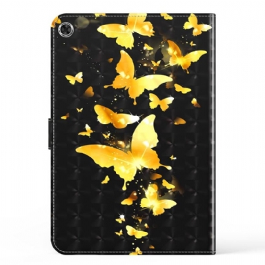 Samsung Galaxy Tab A8 (2021) Golden Butterflies Cover