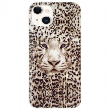 Skal iPhone 15 Plus Fluorescerande Leopard