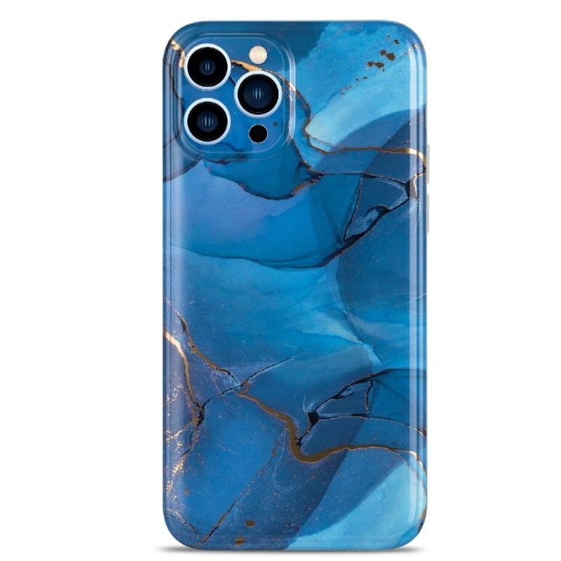 Skal För iPhone 13 Pro Max Bedrijf Premium Marble Chelsea