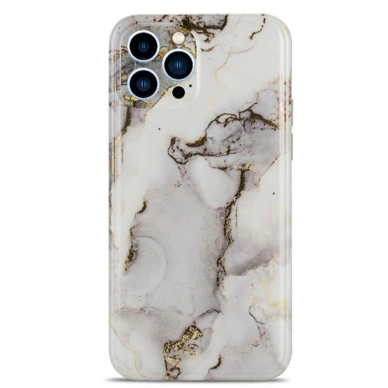 Skal För iPhone 13 Pro Max Bedrijf Premium Marble Chelsea