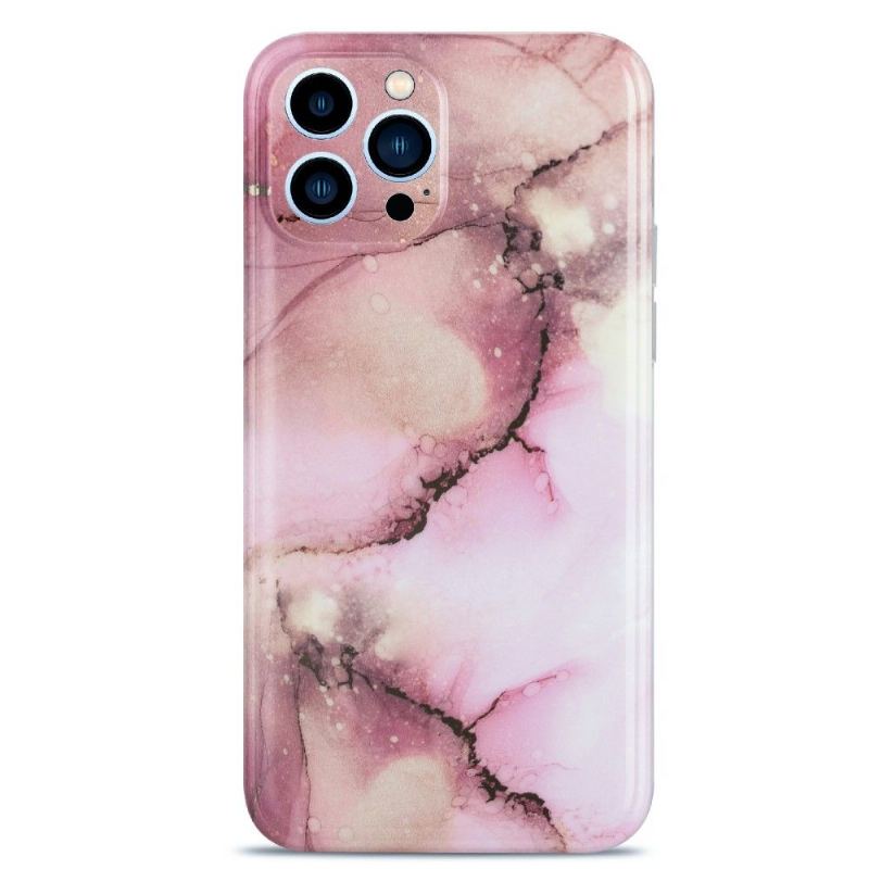 Skal För iPhone 13 Pro Max Bedrijf Premium Marble Chelsea