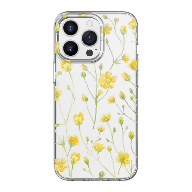 Skal För iPhone 13 Pro Max Ömsesidiga Blommor