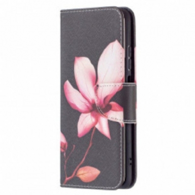 Folio-fodral Xiaomi Redmi Note 10 / 10S Rosa Blomma