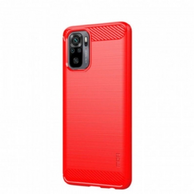 Mobilskal Xiaomi Redmi Note 10 / 10S Mofi Borstad Kolfiber