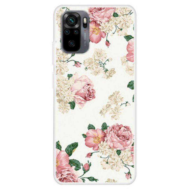 Skal Xiaomi Redmi Note 10 / 10S Liberty Blommor