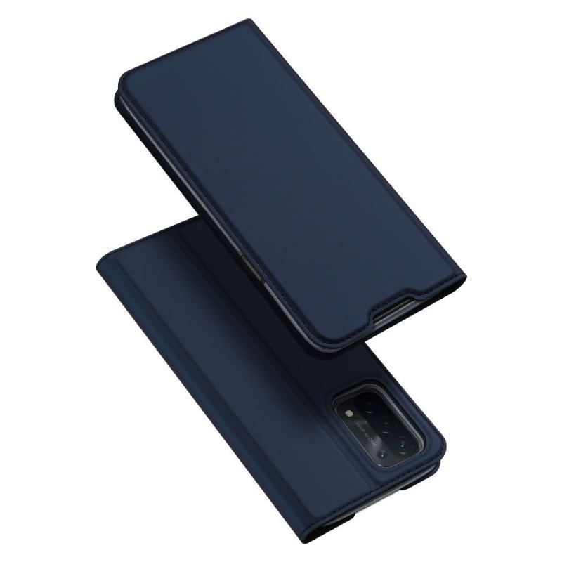 Fodral Case För Oppo A74 5G / A54 5G Fallskydd Business Satin Effect