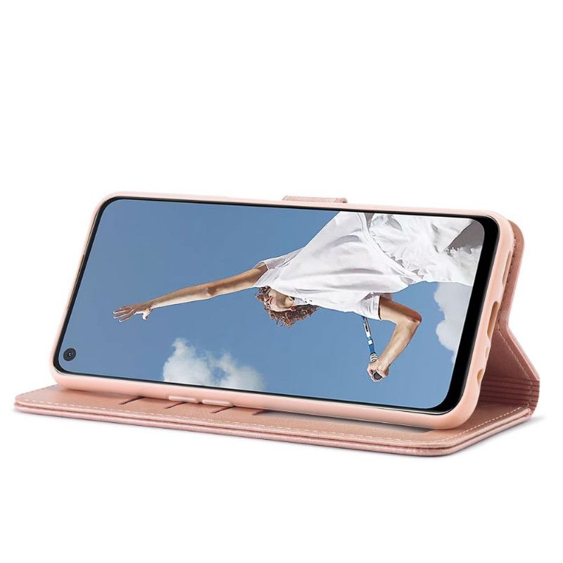 Folio-fodral För Oppo A74 5G / A54 5G Fallskydd Lc.imeeke Lädereffekt