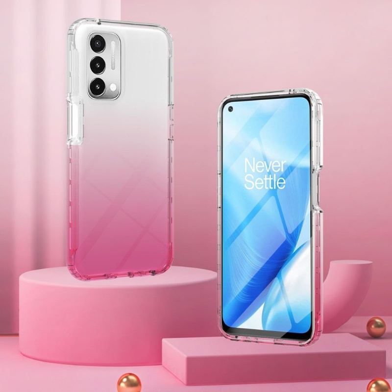 Mobilskal För Oppo A74 5G / A54 5G Gradient Med Härdat Glas