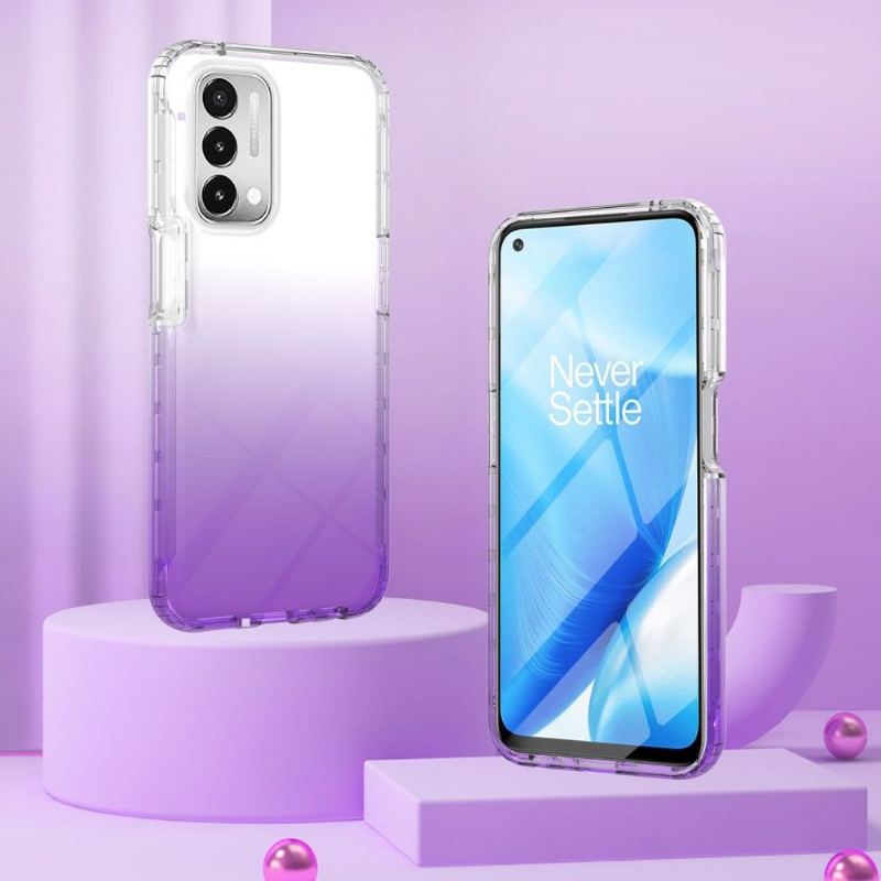 Mobilskal För Oppo A74 5G / A54 5G Gradient Med Härdat Glas