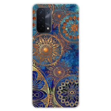 Skal För Oppo A74 5G / A54 5G Forntida Mandala