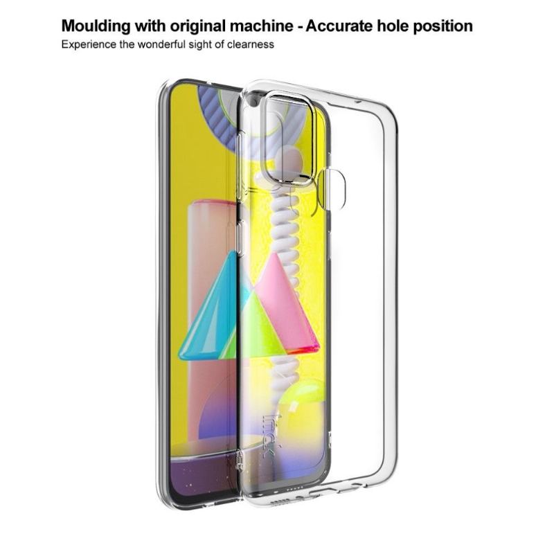 Skal För Samsung Galaxy M31 Hemming Transparent Silikon