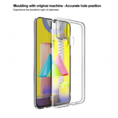 Skal För Samsung Galaxy M31 Hemming Transparent Silikon