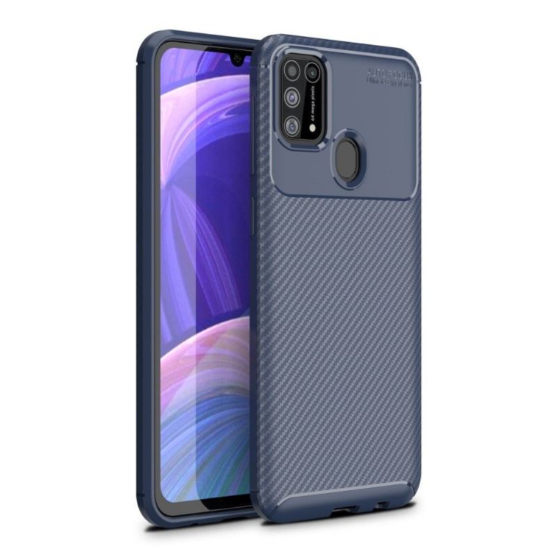 Skal För Samsung Galaxy M31 Karbon Classy