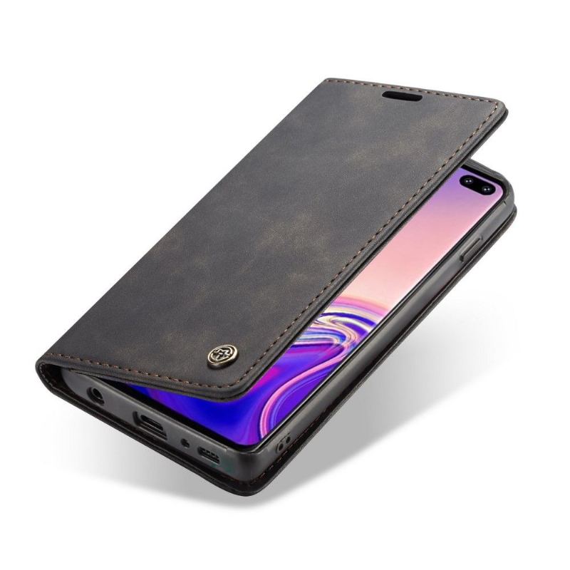 Fodral Case För Samsung Galaxy S10 Premium Konstläder