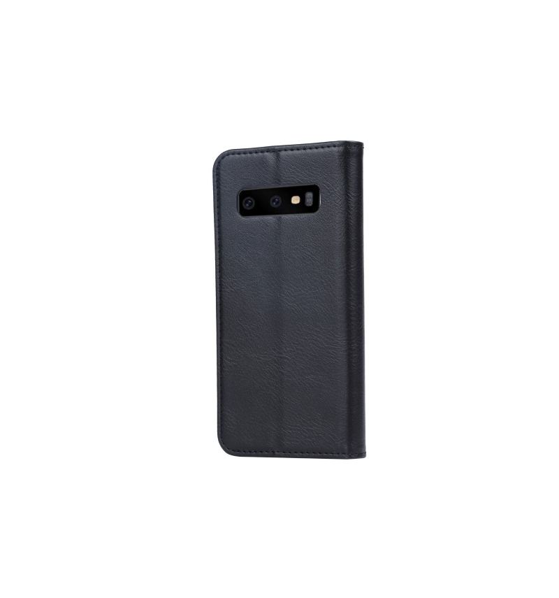 Fodral För Samsung Galaxy S10 Stand Case Läderkorthållare