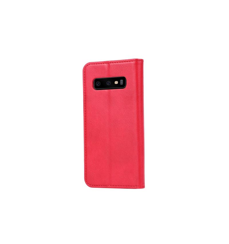 Fodral För Samsung Galaxy S10 Stand Case Läderkorthållare