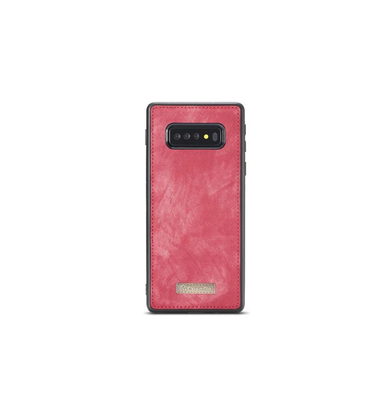 Skal Fodral För Samsung Galaxy S10 Plånboksfodral Och Röd Fodral