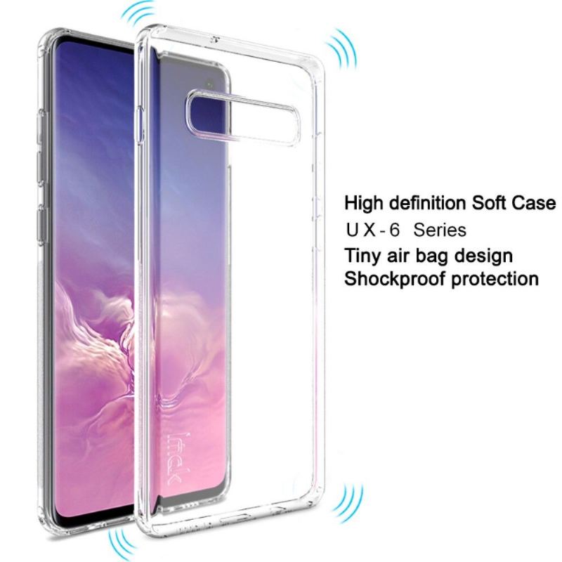 Skal För Samsung Galaxy S10 Hemming Transparent Ultra Mjuk