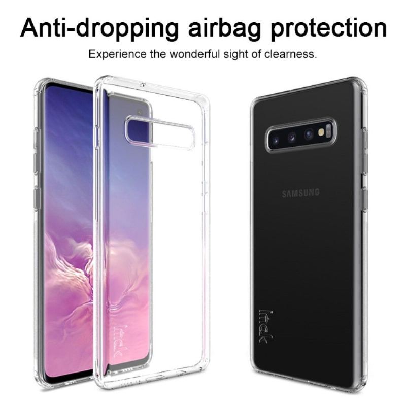 Skal För Samsung Galaxy S10 Hemming Transparent Ultra Mjuk