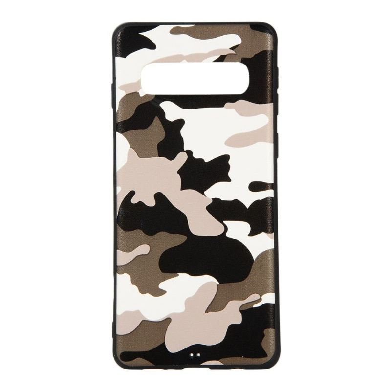 Skal För Samsung Galaxy S10 Militär Camo Gel