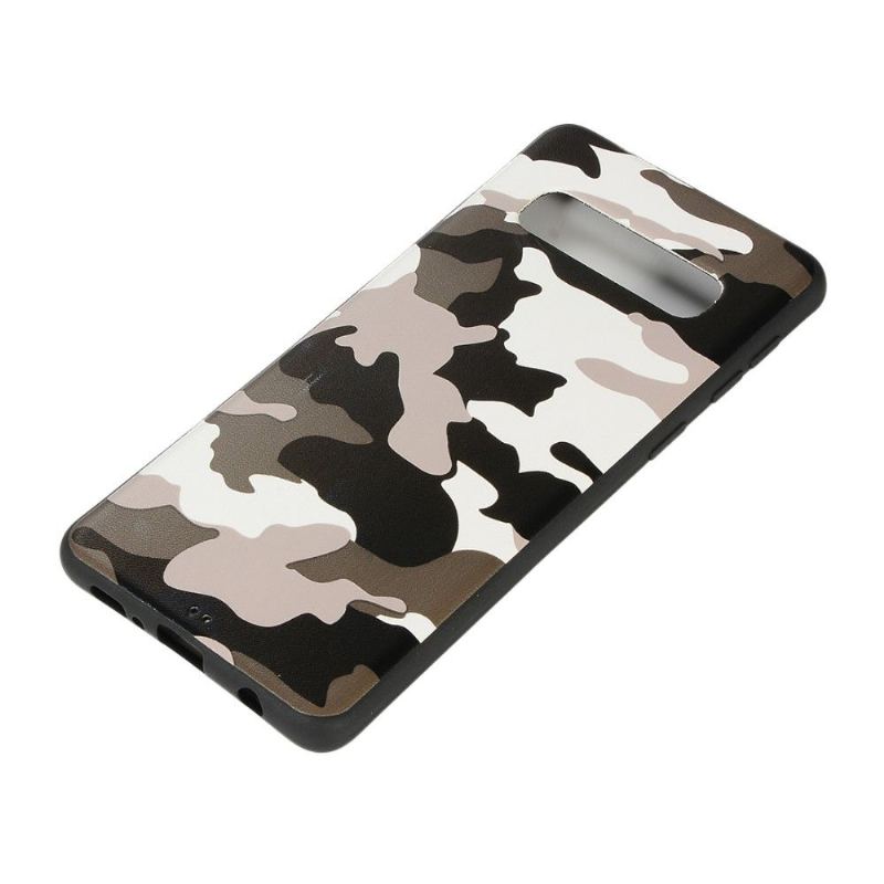 Skal För Samsung Galaxy S10 Militär Camo Gel