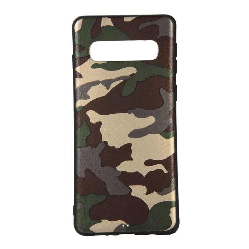 Skal För Samsung Galaxy S10 Militär Camo Gel