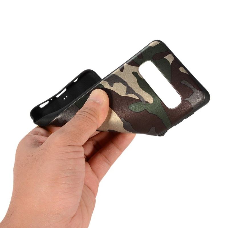 Skal För Samsung Galaxy S10 Militär Camo Gel