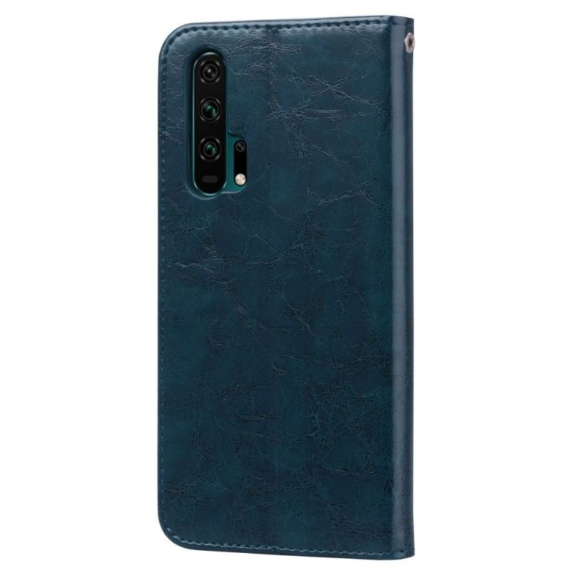 Fodral För Honor 20 Pro Deluxe Vintage Lädereffekt