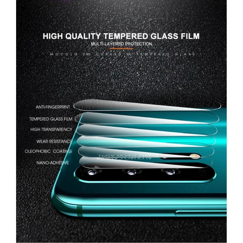 Honor 20/20 Pro - 2 Härdat Glasfilmer För Bakre Kameralins