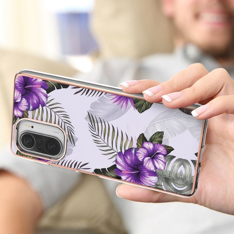 Skal För Xiaomi Mi 11i / Poco F3 Exotiska Blommor