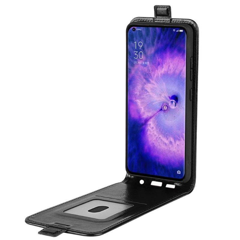 Fodral För Oppo Find X5 Bedrijf Folio-fodral Vertikal Konstläder