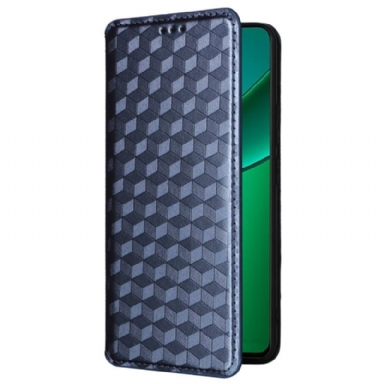 Folio-fodral Realme 12 Plus 5g 3d-kuber