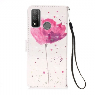 Fodral För Huawei P Smart 2020 Rosa Blomma