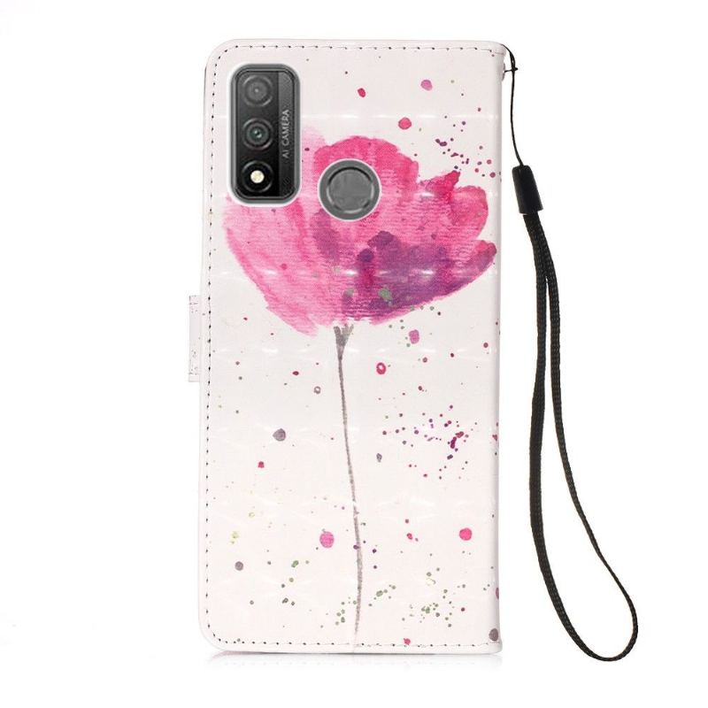 Fodral För Huawei P Smart 2020 Rosa Blomma