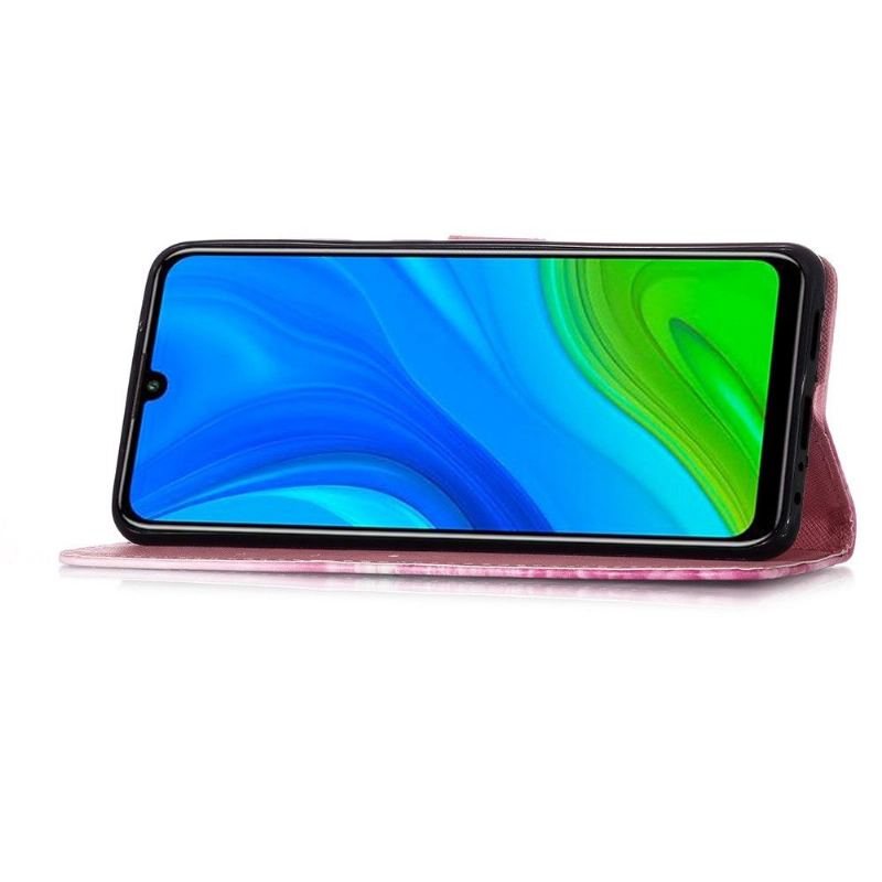 Fodral För Huawei P Smart 2020 Rosa Blomma