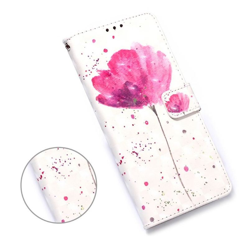 Fodral För Huawei P Smart 2020 Rosa Blomma