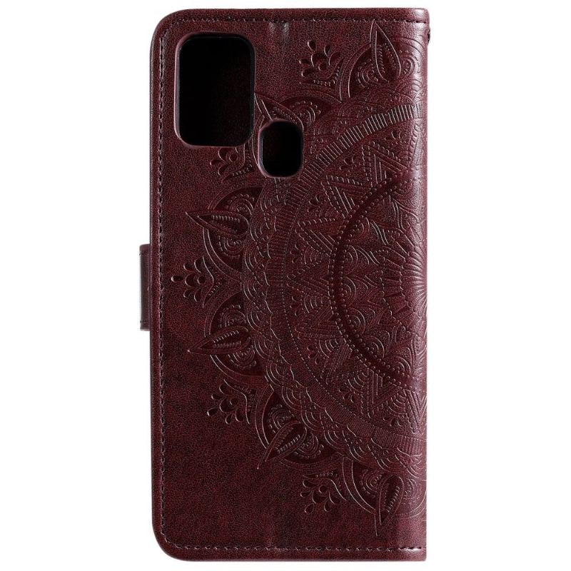 Folio-fodral För Huawei P Smart 2020 Mandala Sun Relief