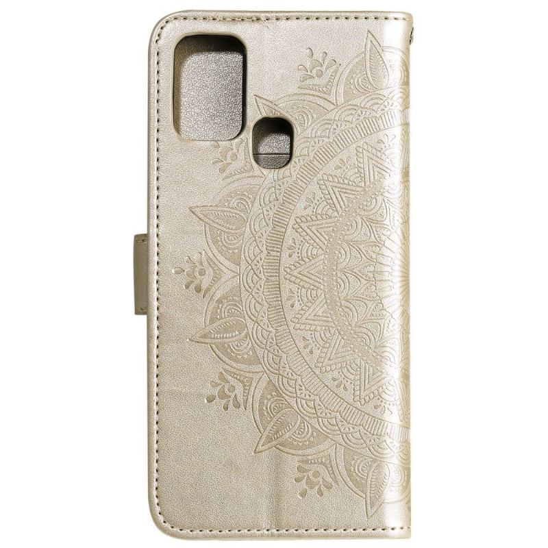 Folio-fodral För Huawei P Smart 2020 Mandala Sun Relief