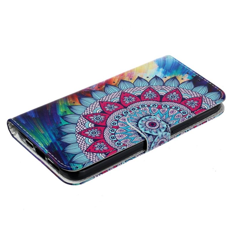 Läderskal Fodral Xiaomi 14t Mandala Premium