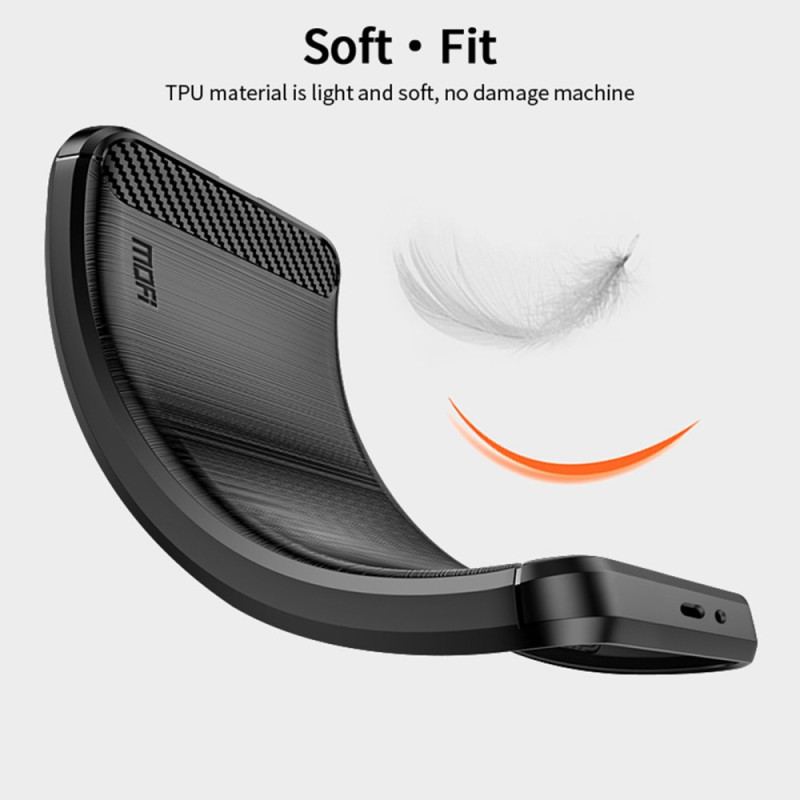 Skal För Xiaomi 14t Borstad Kolfiber