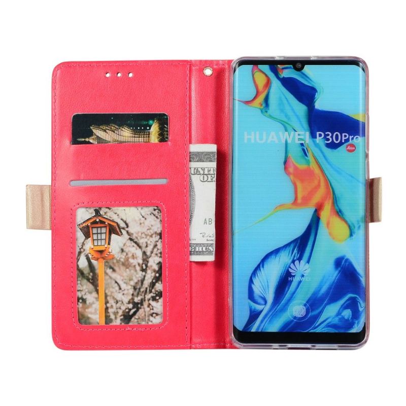 Fodral För Huawei P30 Pro Hemming Blomspets