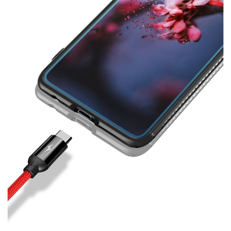 Skal För Huawei P30 Pro Matt Effekt Med Magnetiskt Stöd