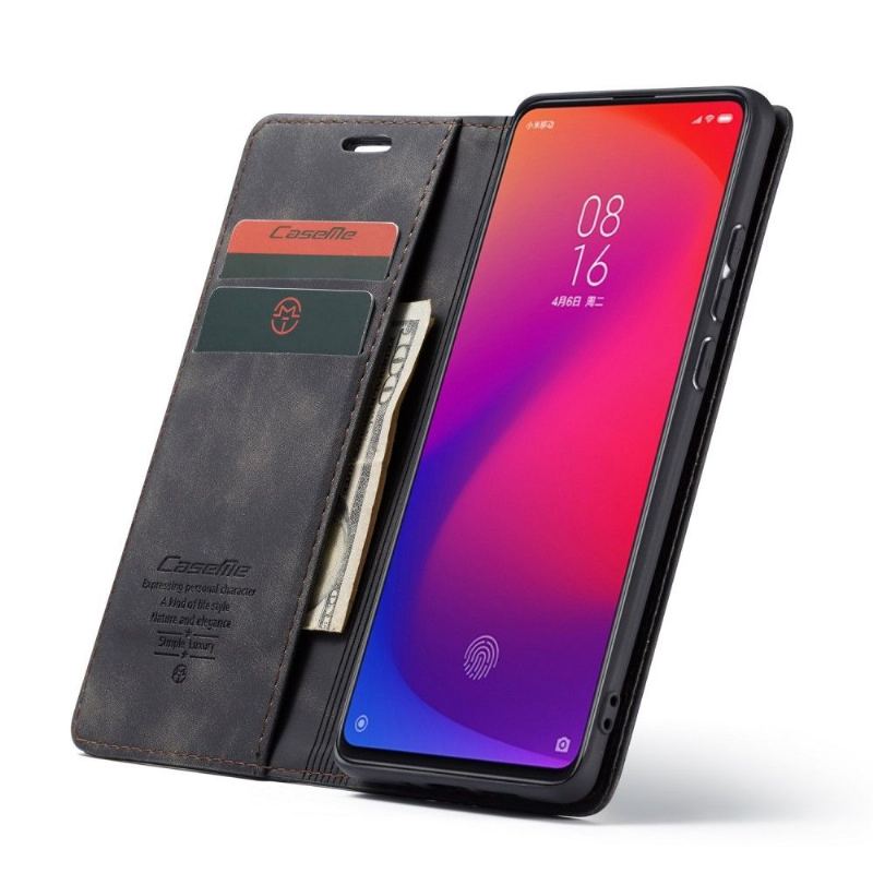 Läderfodral För Xiaomi Mi 9T / Mi 9T Pro Golias I Konstläder