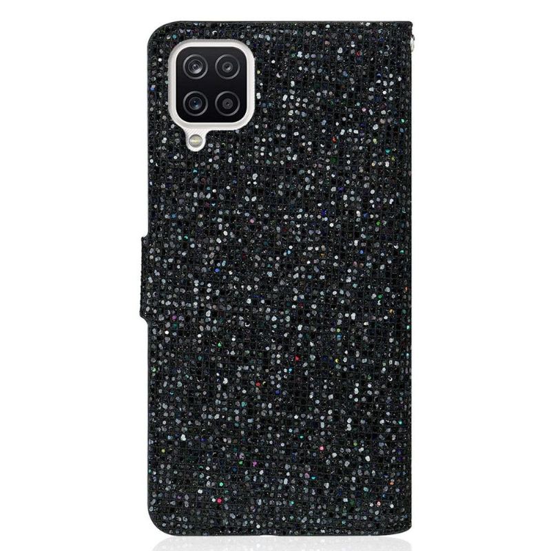 Fodral För Samsung Galaxy A22 4G Glitterkorthållare